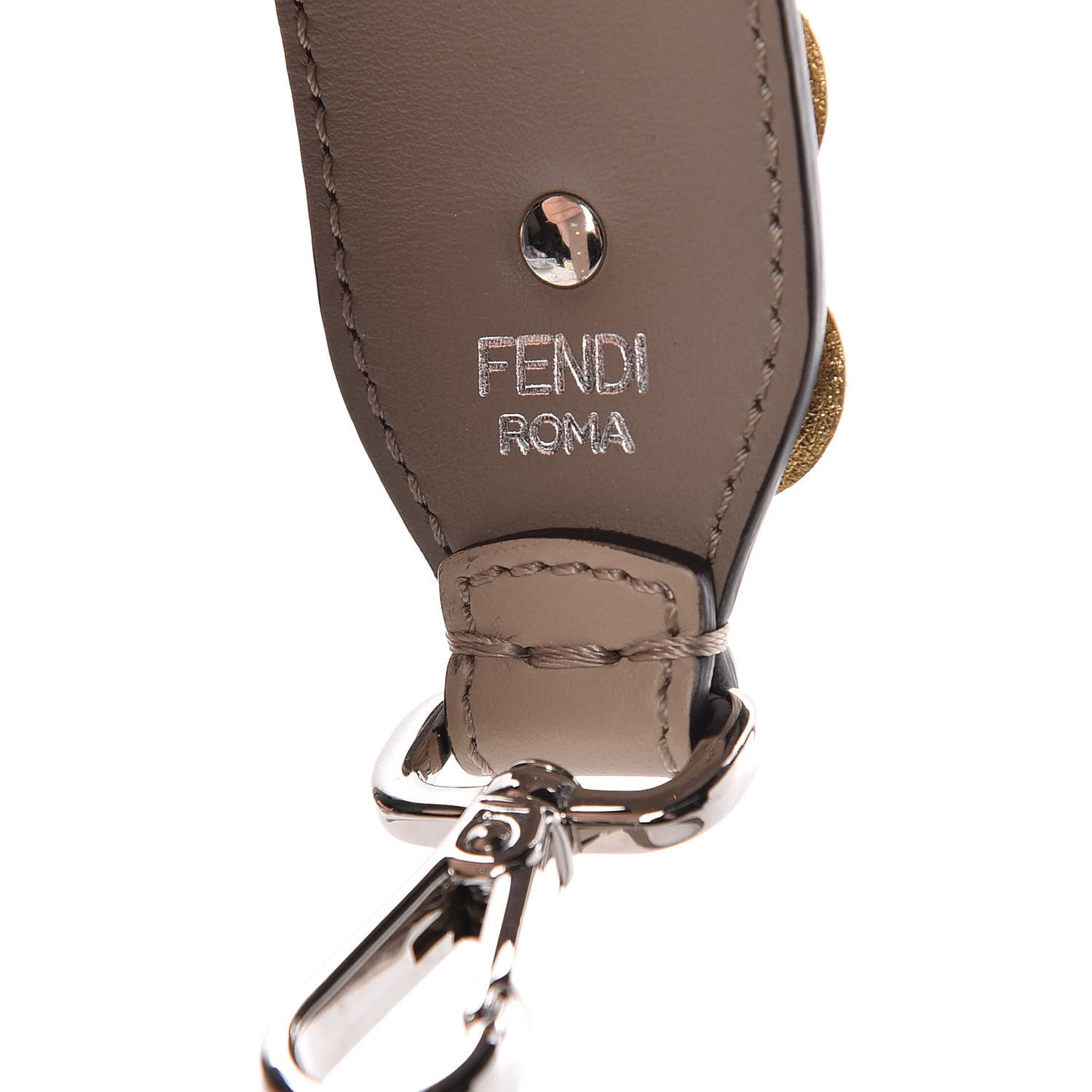 Calfskin Flowerland Studded Strap You Dove