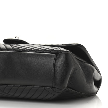 Chanel Lambskin Large CC Crossing Flap Black 10 of 10