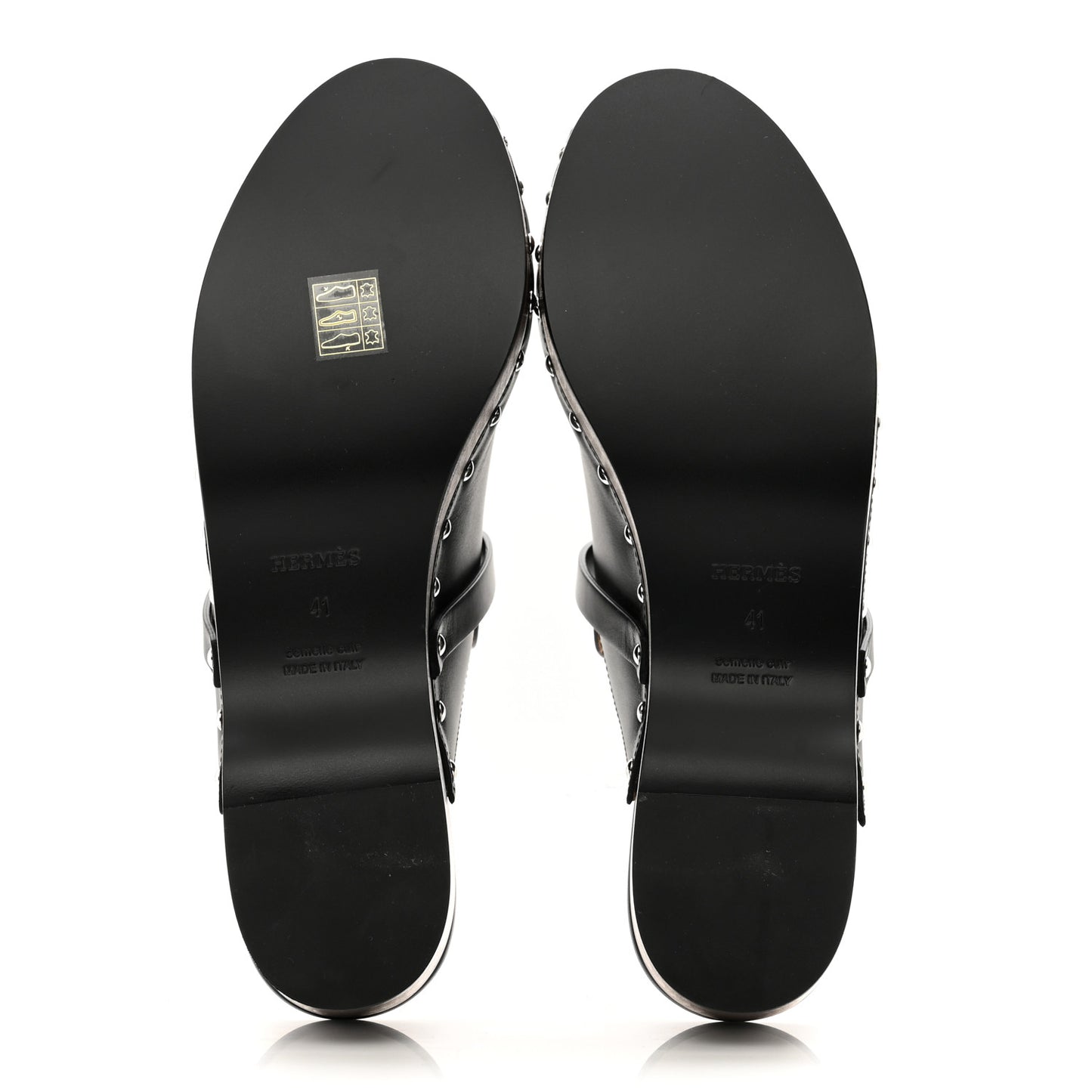 Calfskin Carlotta Mules 37 Black