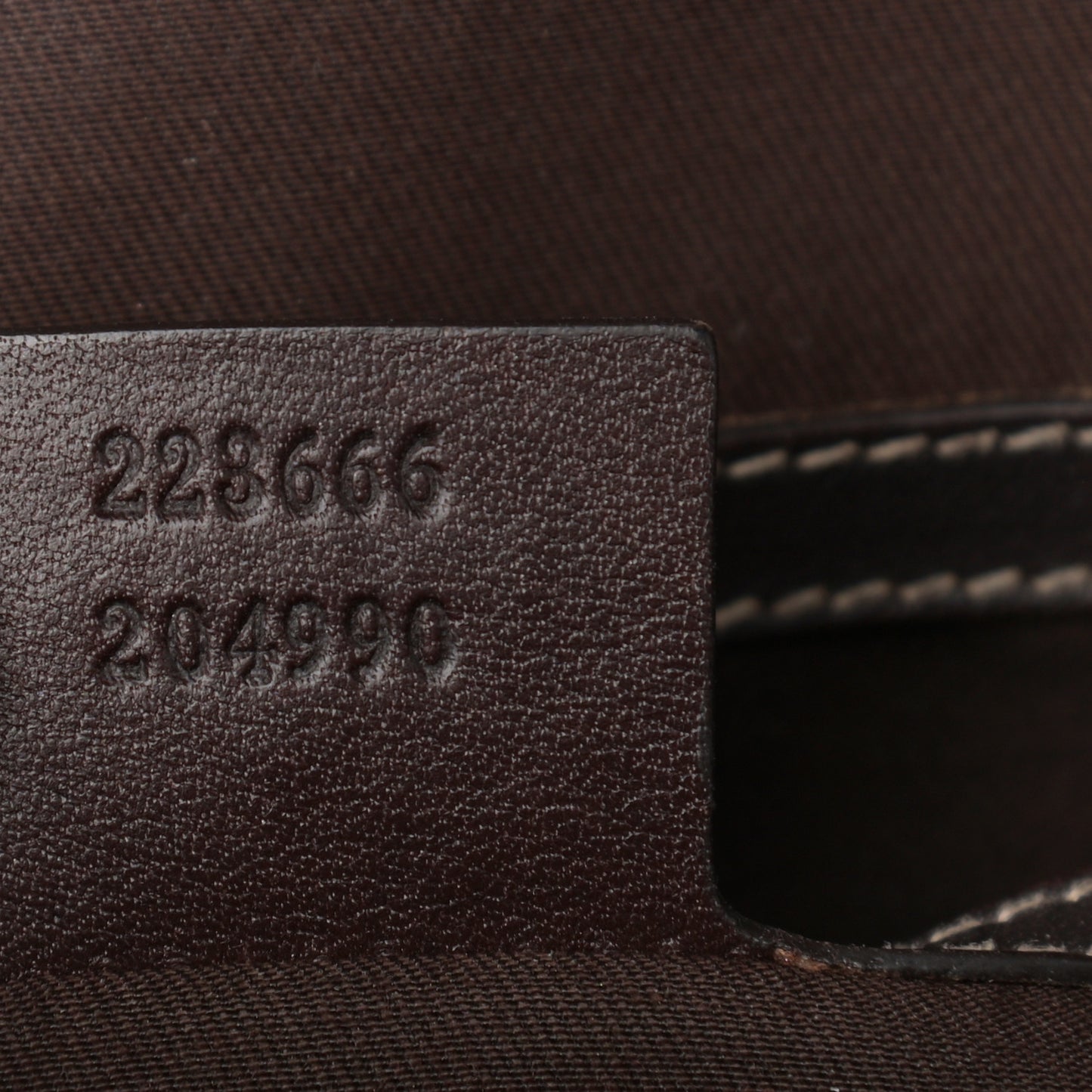 GG Supreme Monogram Selleria Calfskin Small Flap Messenger Bag Beige Ebony Cocoa Dark Chocolate