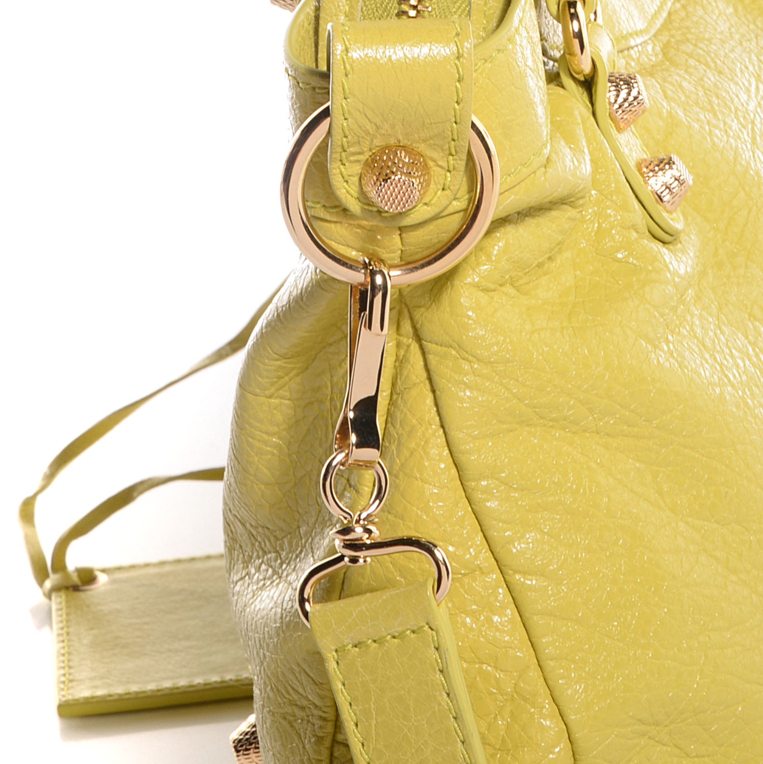 Balenciaga Agneau Giant 12 Gold Hardware Town Jaune Poussin 4 of 12