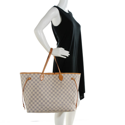 Louis Vuitton Damier Azur Neverfull GM 2 of 11