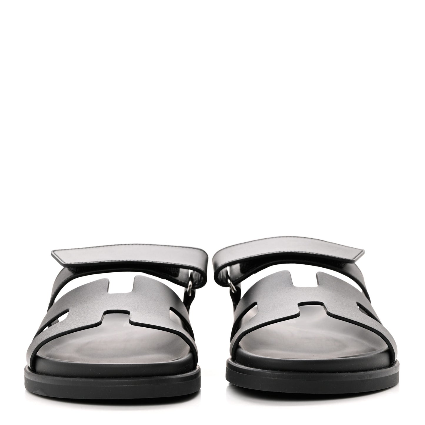Calfskin Womens Chypre Sandals 38 Black