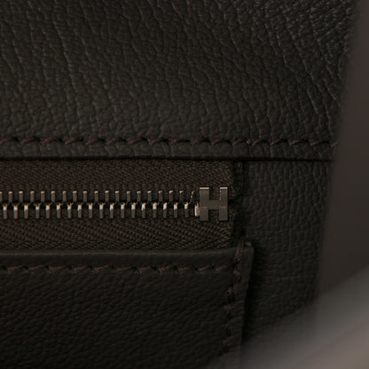Hermes Taurillon Clemence Birkin 40 Etain 14 of 26