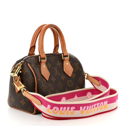 Louis Vuitton Monogram Speedy Bandouliere 20 Fuchsia 3 of 9