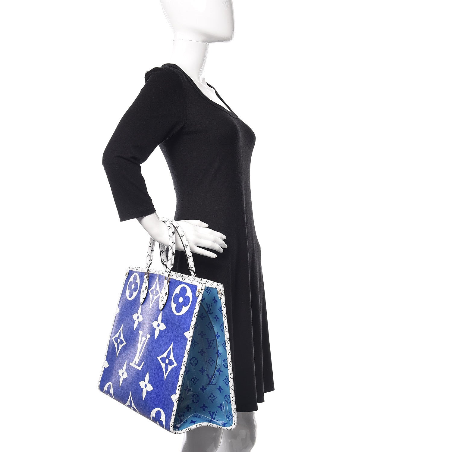 Louis Vuitton Monogram Giant Hawaii Onthego Blue 4 of 12