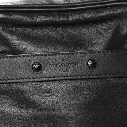 Louis Vuitton Calfskin Monogram Shadow Danube PM Black 8 of 12