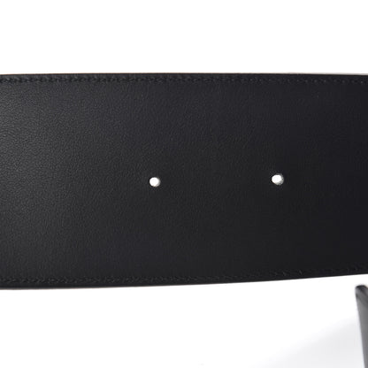 Gucci Moon Calfskin Pearl Double G 70mm Belt 85 34 Black Cream 7 of 8