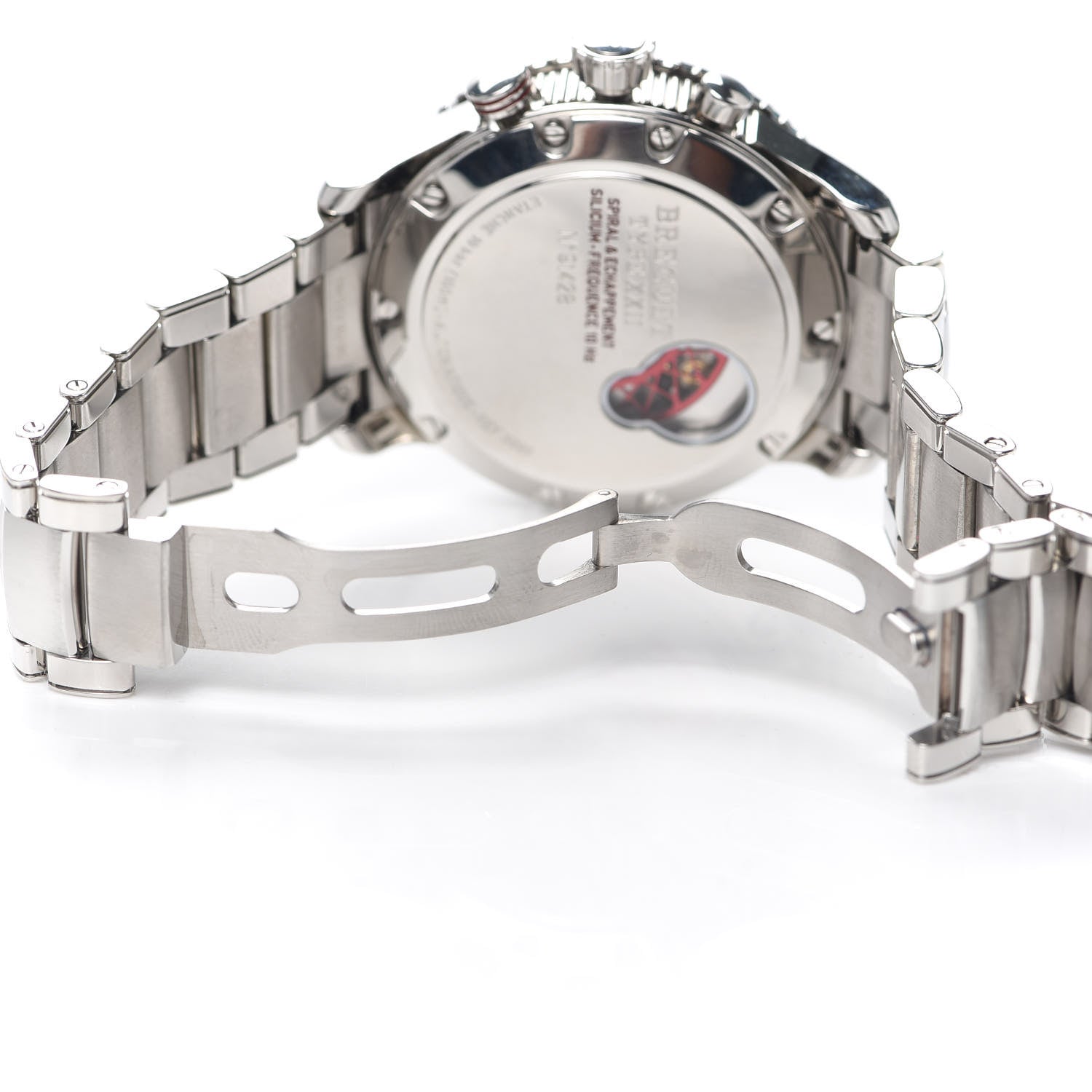 Breguet Stainless Steel 44mm Type XXII Flyback Chronograph Automatic Watch Black 3880ST/H2/SXO 5 of 6
