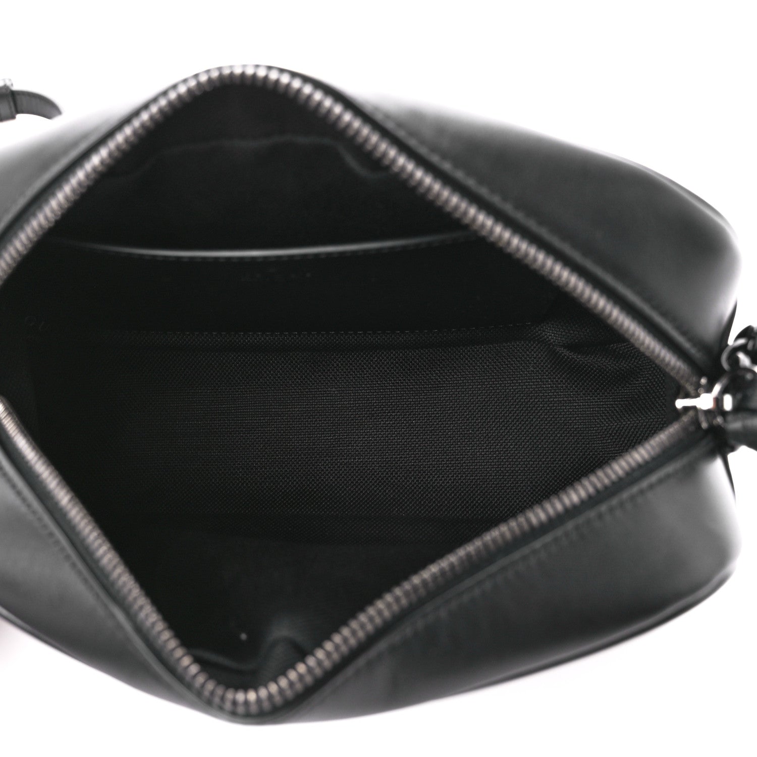 Gucci Calfskin Matelasse Monochrome Small GG Marmont Chain Shoulder Bag Black 5 of 12