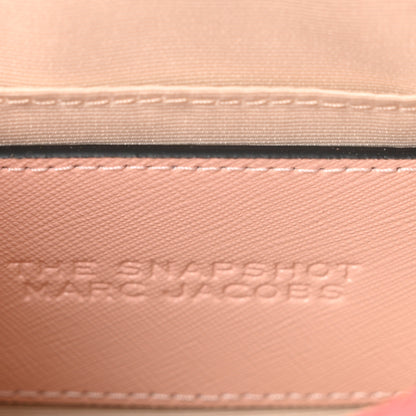 Marc Jacobs Saffiano Small Snapshot Camera Bag New Rose 5 of 9