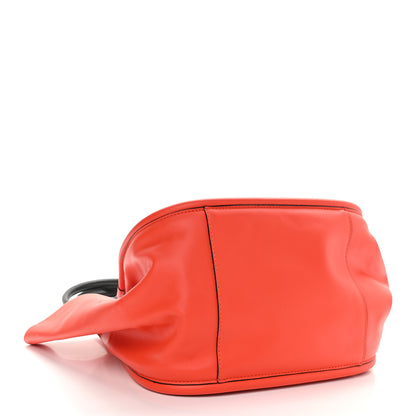 Proenza Schouler Calfskin Large Ruched Tote Red 5 of 9