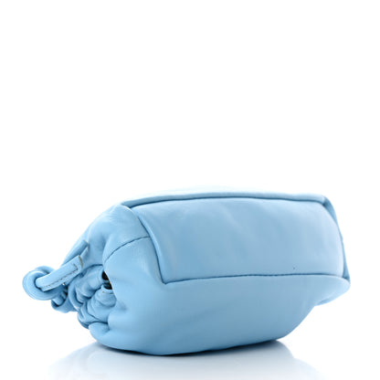 Mansur Gavriel Lambskin Mini Cloud Wristlet Sky 4 of 7