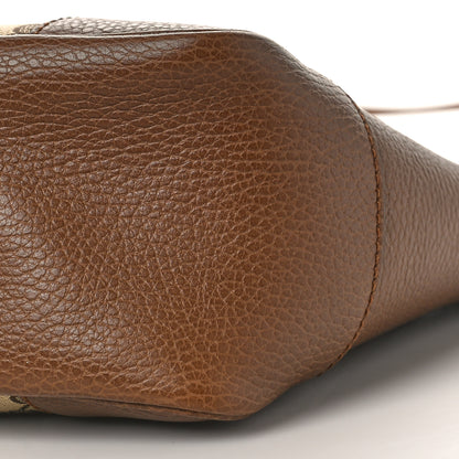 Gucci Monogram Small Bree Tote Beige Tabacco 9 of 9