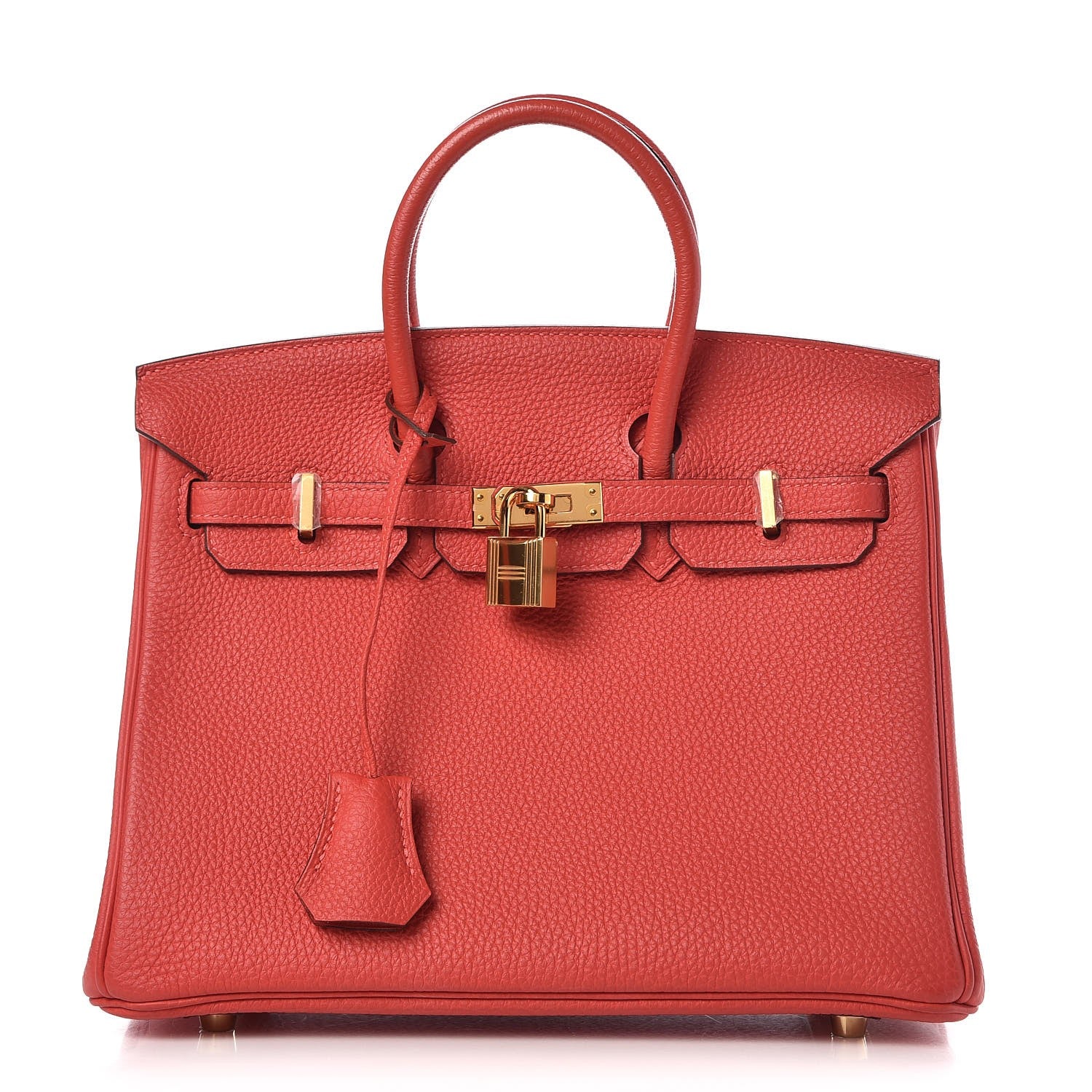 Hermes Togo Birkin 25 Rouge Pivoine 1 of 9