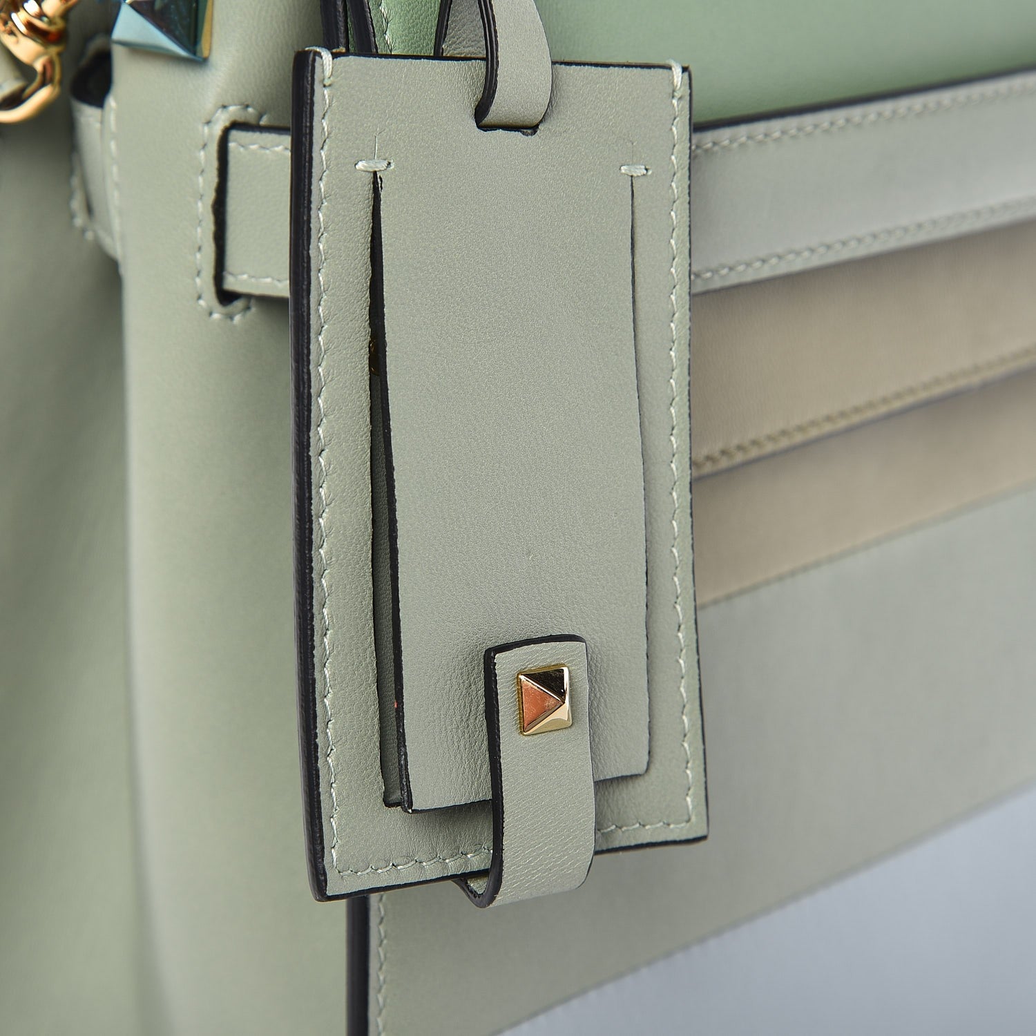 Valentino Garavani Nappa Medium My Rockstud Frame Bag Green Tea Sorbet Multicolor 9 of 9