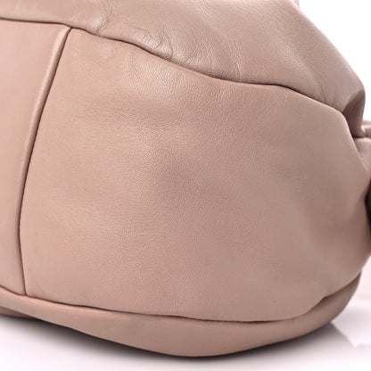 Miu Miu Nappa Knot Top Handle Shoulder Bag Beige 8 of 12