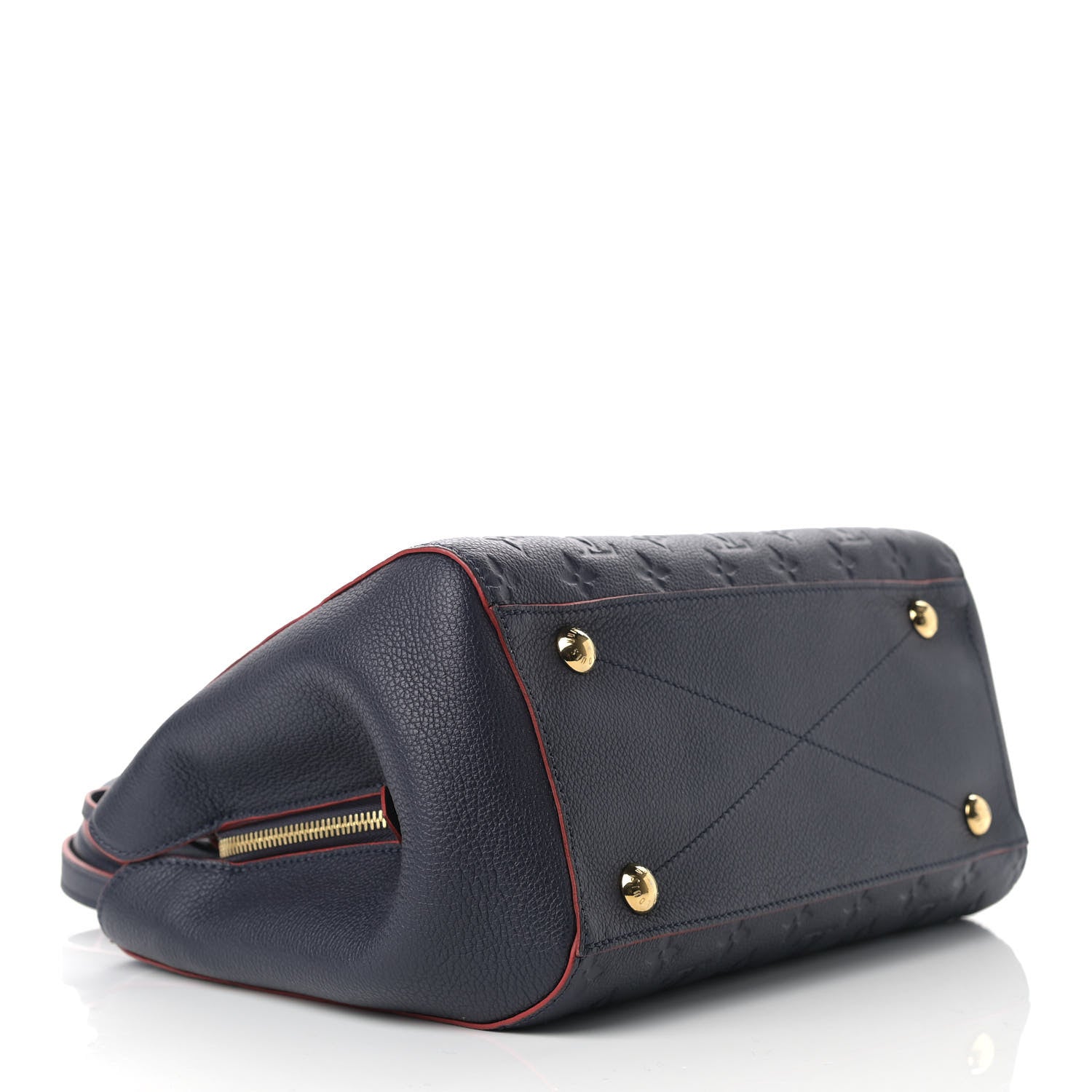 Louis Vuitton Empreinte Montaigne MM Marine Rouge 4 of 10