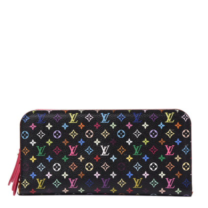 Louis Vuitton Monogram Multicolor Insolite Wallet Black Grenade 1 of 10