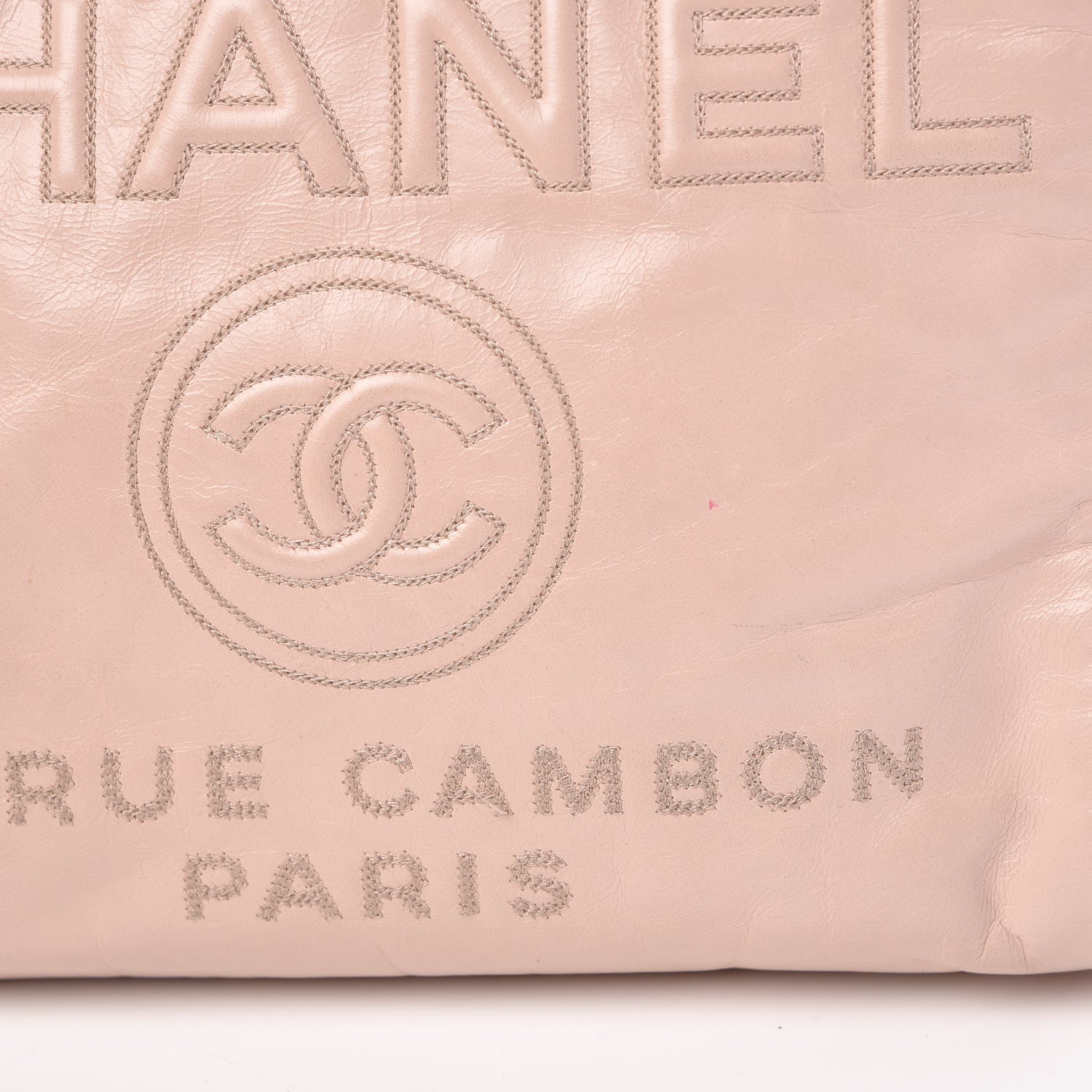 Chanel Glazed Calfskin Mini Deauville Tote Light Pink 8 of 17