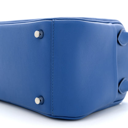 Hermes Swift Verso Mini Lindy 20 Bleu France Bleu Saphir 10 of 11