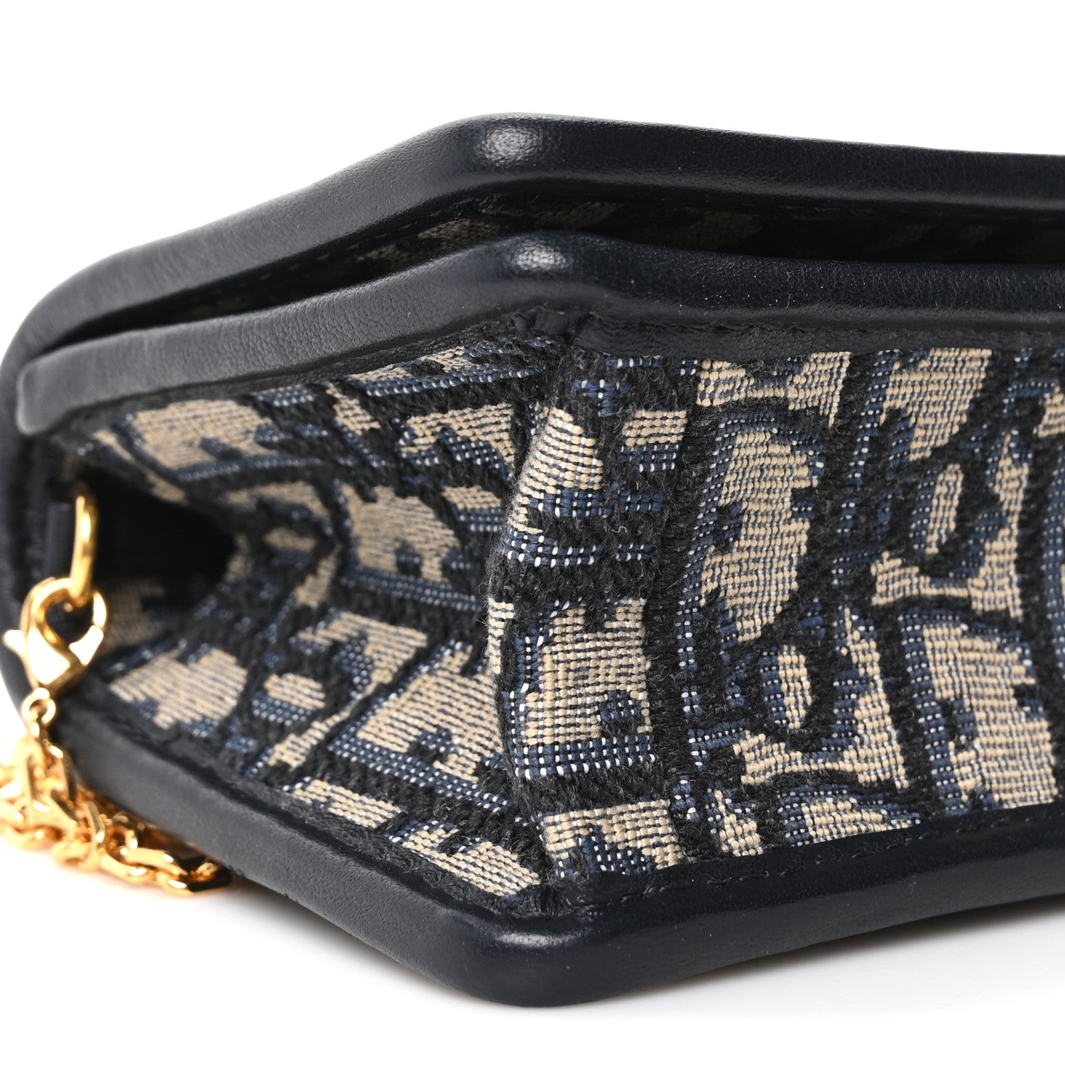 Christian Dior Oblique Nano 30 Montaigne Pouch Blue 9 of 10