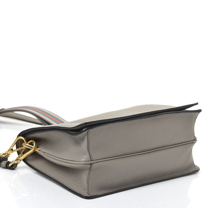 Prada Vitello Daino Flap Crossbody Argilla 3 of 9