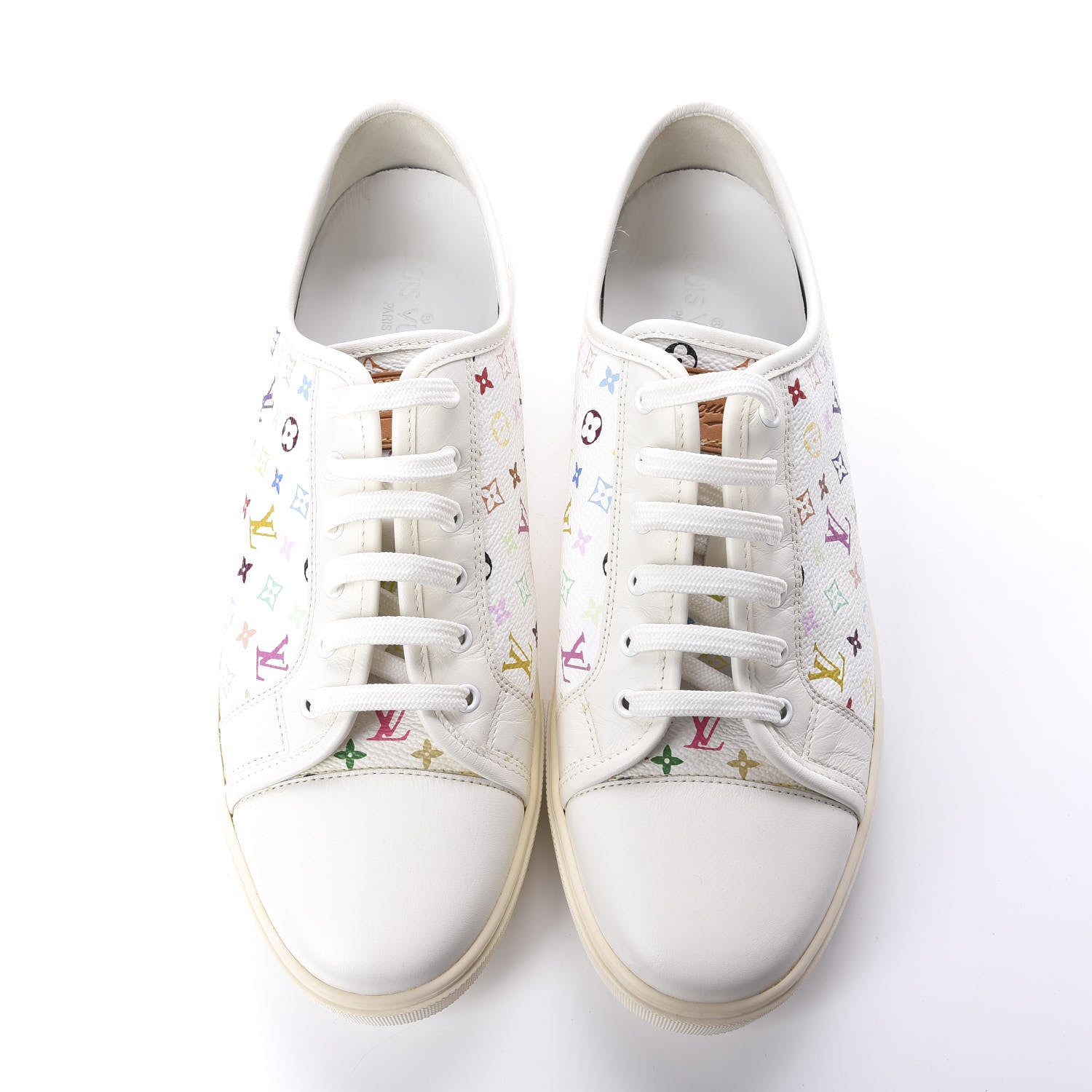 Louis Vuitton Monogram Multicolor Sneakers 39.5 White 5 of 10