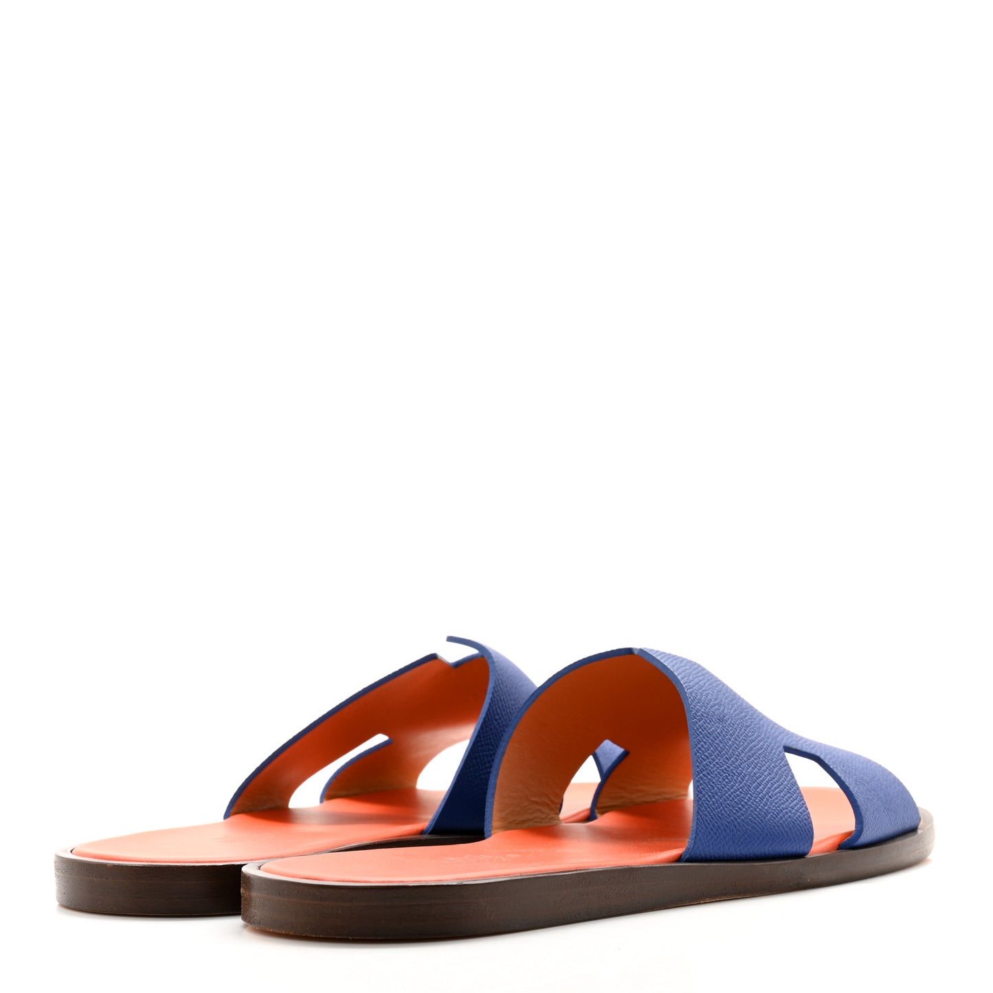 Calfskin Mens Izmir Sandals 42.5 Gold Black
