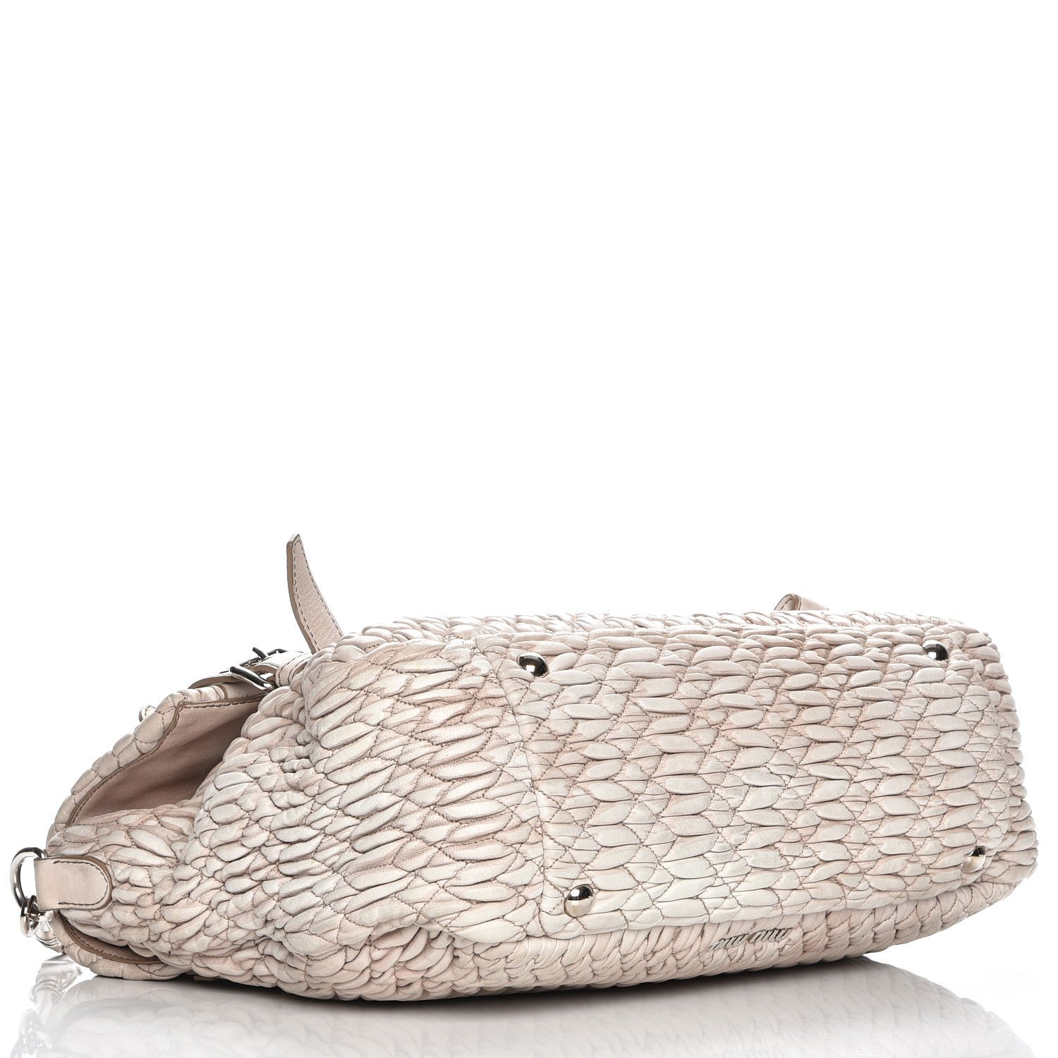 Miu Miu Nappa Matelasse Flap Satchel 5 of 11
