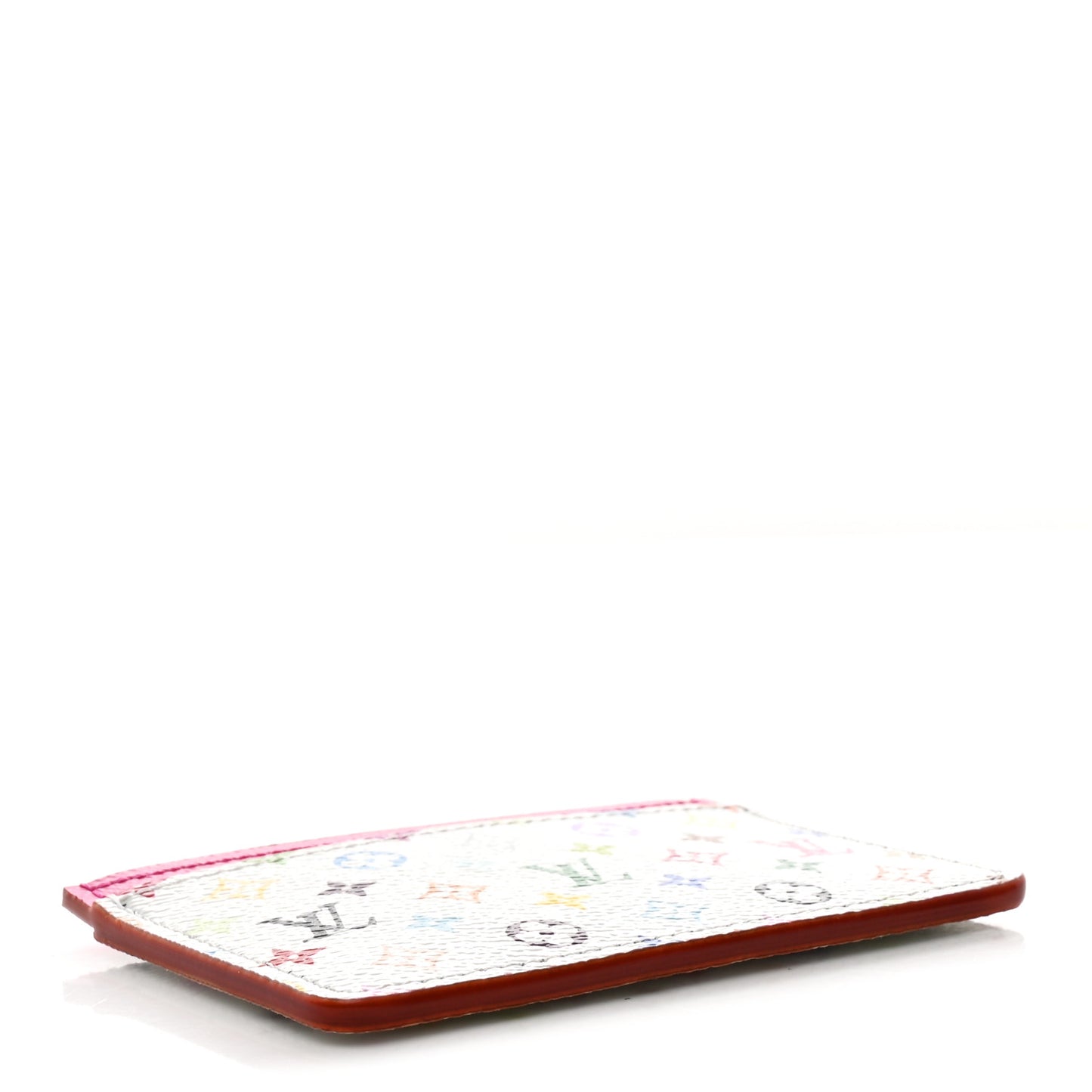 LV X TM Monogram Multicolor Card Holder Kawaii Pink
