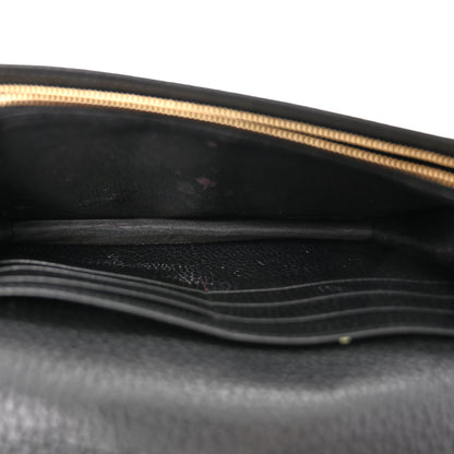 Gucci Calfskin Mini GG Marmont Chain Wallet Black 5 of 11