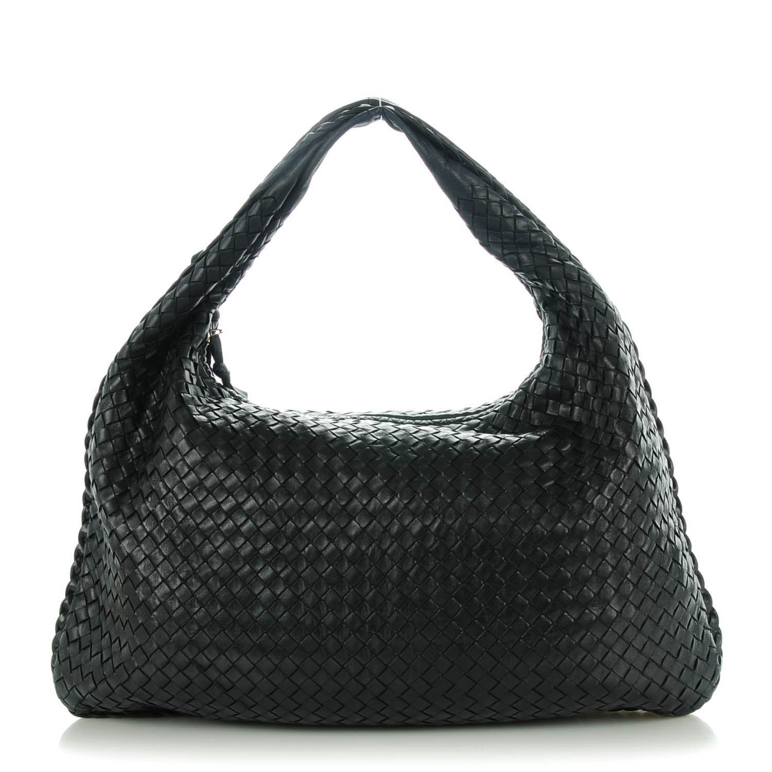 Bottega Veneta Nappa Intrecciato Large Veneta Hobo Nero Black 1 of 9
