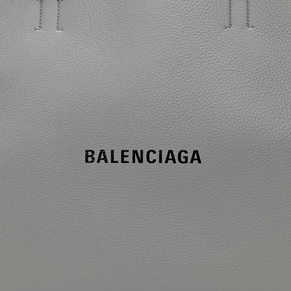 Balenciaga Smooth Calfskin Everyday East West Tote Bag Grey Black 8 of 8