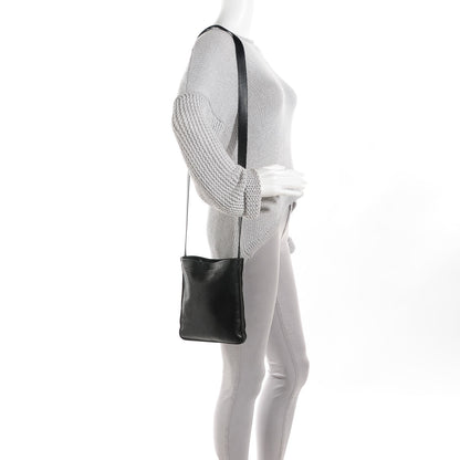 Hermes Lambskin Toudou Perfore Crossbody Black 6 of 13