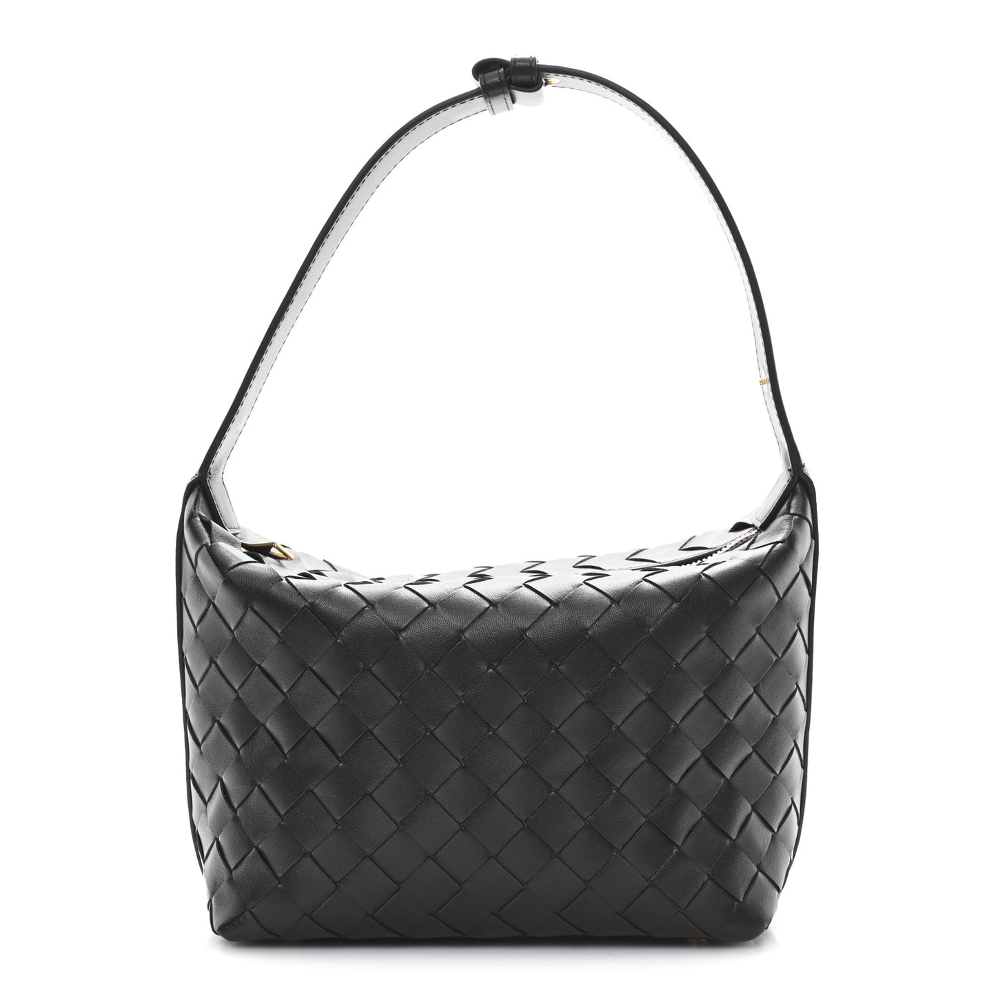 Calfskin Nappa Intrecciato Mini Wallace Fondant