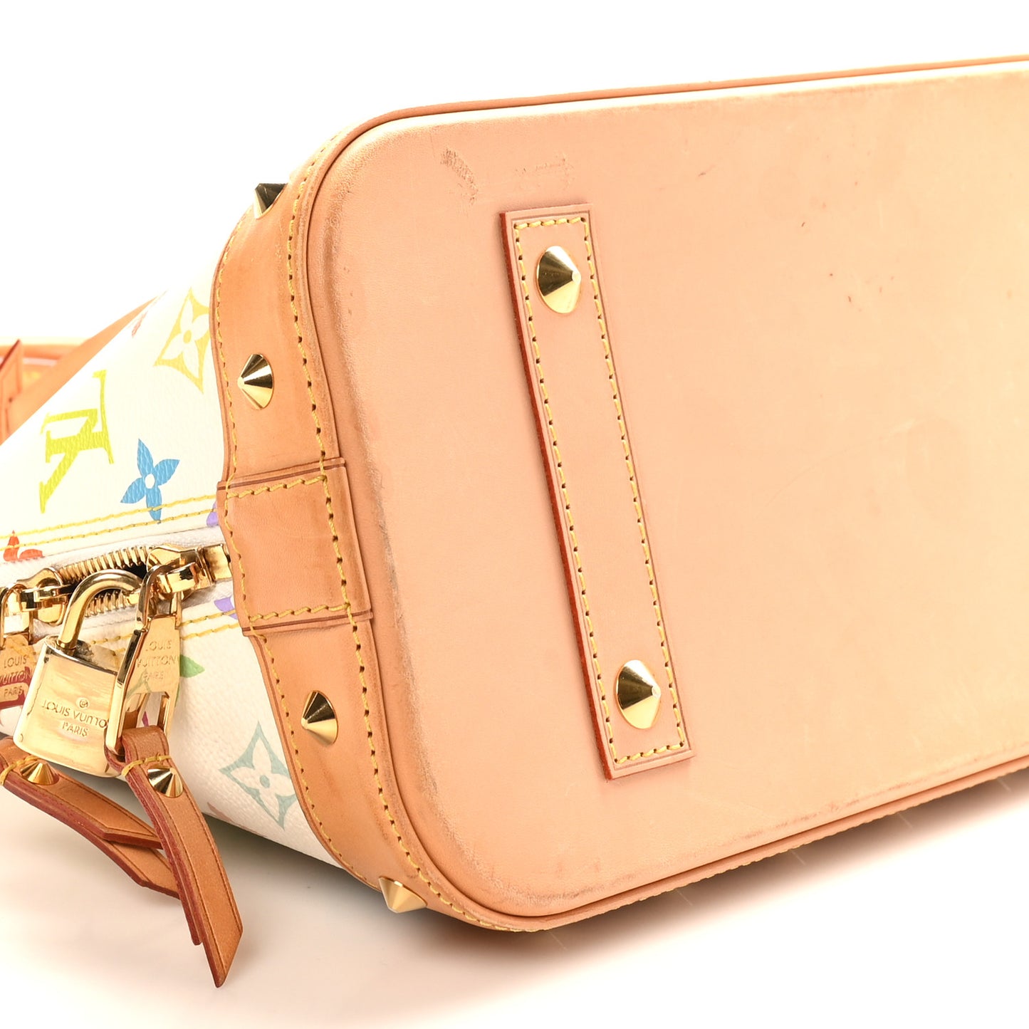 Monogram Multicolor Alma PM White