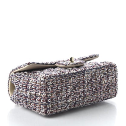 Chanel Tweed Quilted Mini Rectangular Flap Pink 7 of 19