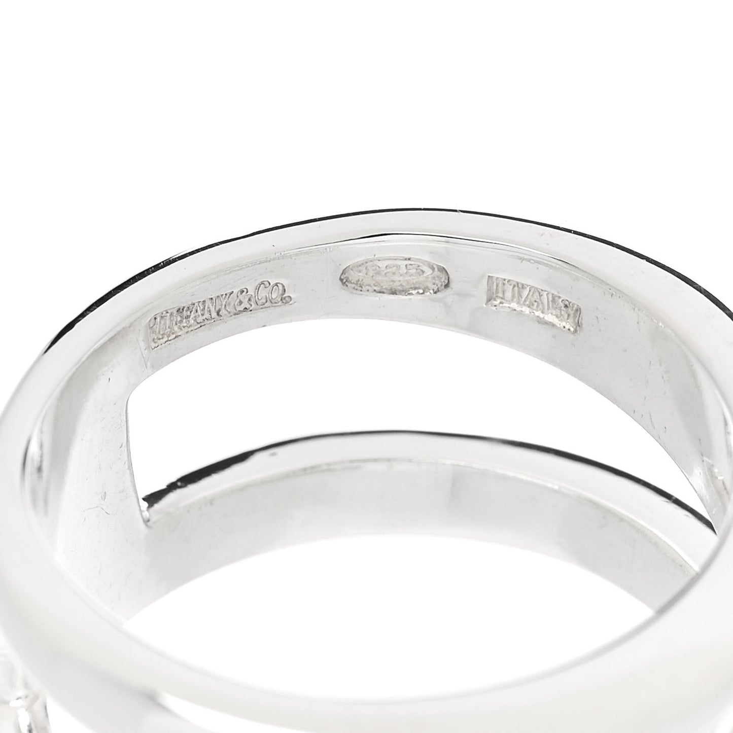 Sterling Silver Zig Zag Ring 57 8