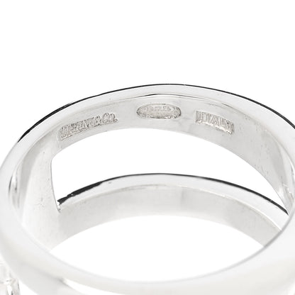 Tiffany Sterling Silver Zig Zag Ring 57 8 4 of 4