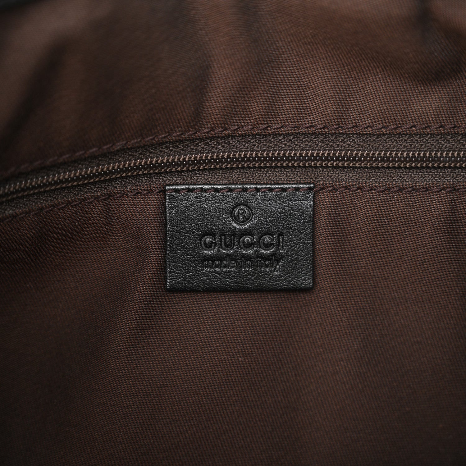 Gucci Monogram Medium Sukey Hobo Dark Brown 6 of 14