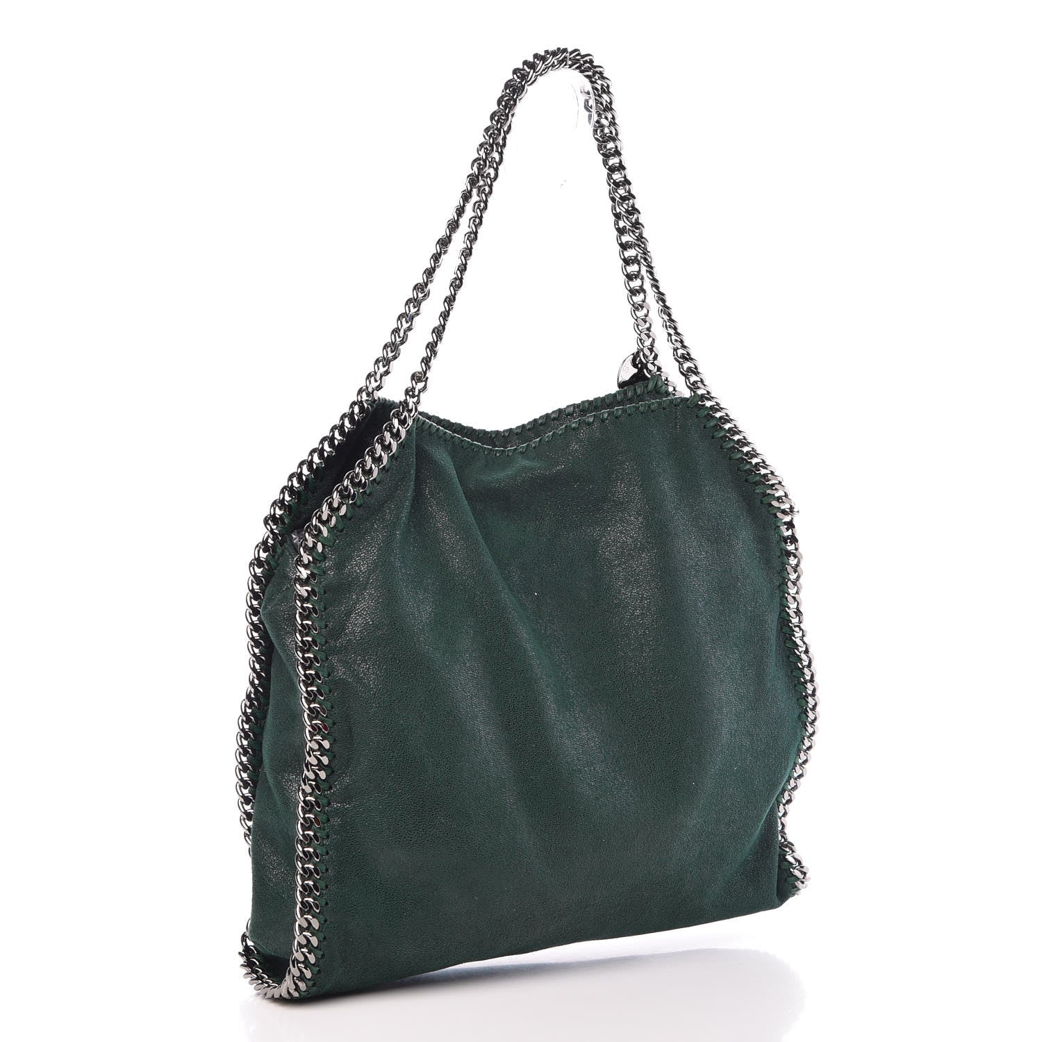 Stella McCartney Shaggy Deer Small Falabella Tote Petroleum 3 of 8