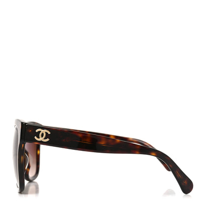 Chanel Acetate Runway Square Sunglasses 5380-A Dark Tortoise 3 of 7