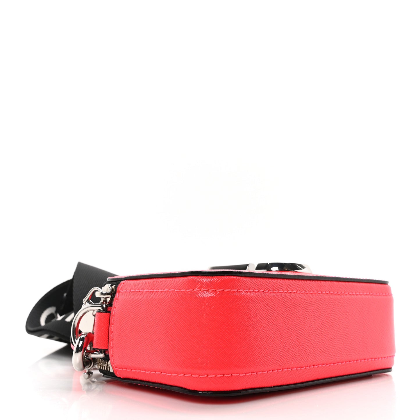 Saffiano Small Snapshot Camera Bag Hot Pink