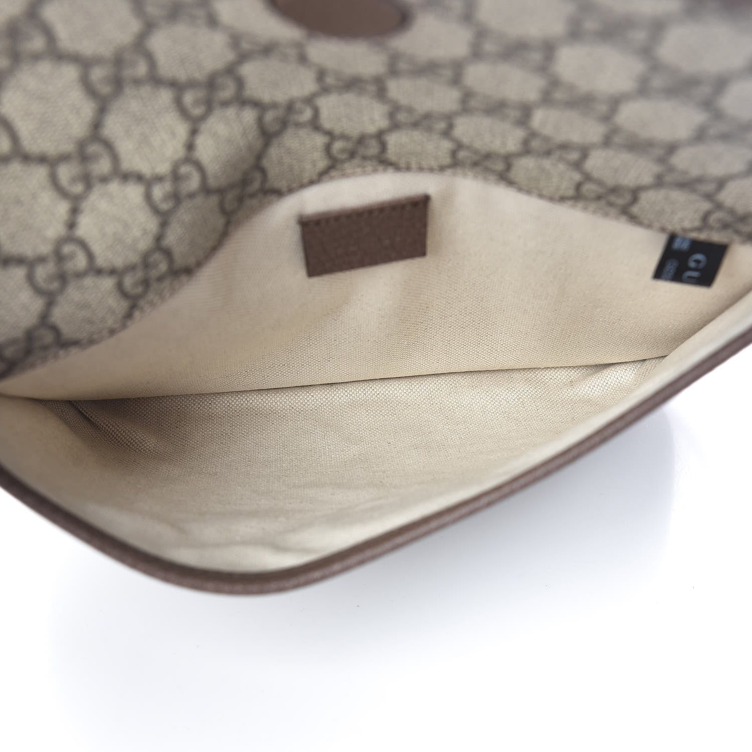 Gucci GG Supreme Monogram Neo Vintage Web Belt Bag Brown 5 of 10
