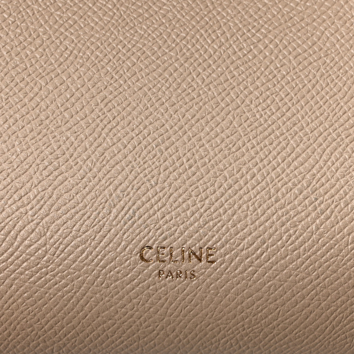 Grained Calfskin Mini Belt Bag Light Taupe