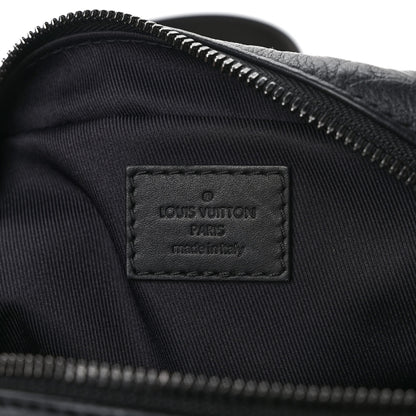 Louis Vuitton Calfskin Monogram Shadow Danube PM Black 6 of 12