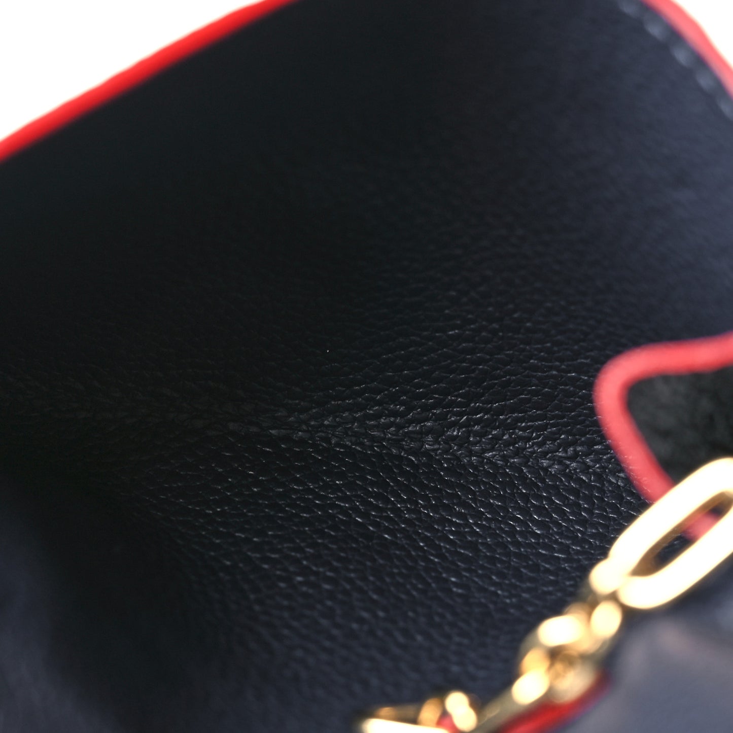 Empreinte Key Pouch Marine Rouge