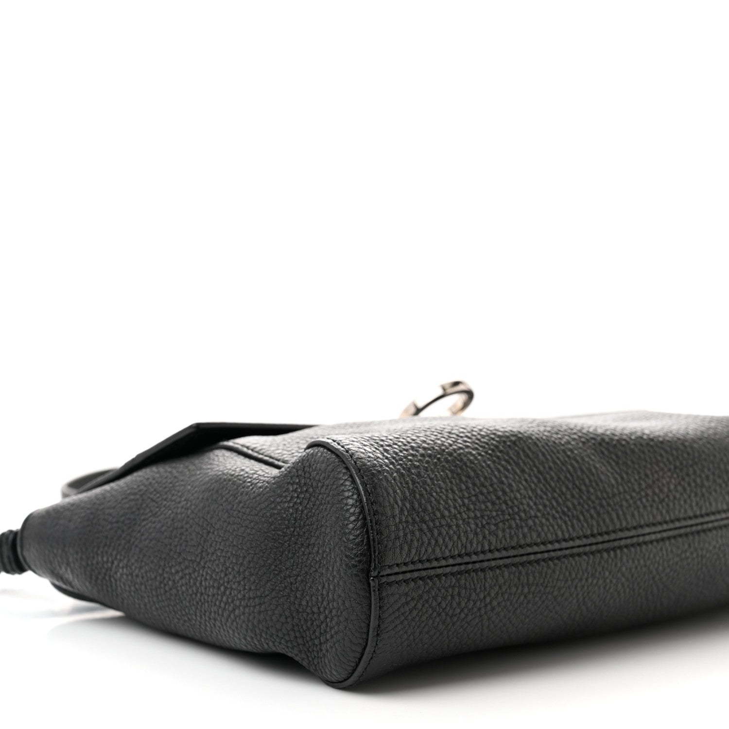 Salvatore Ferragamo Calfskin Abbey Crossbody Black 9 of 12