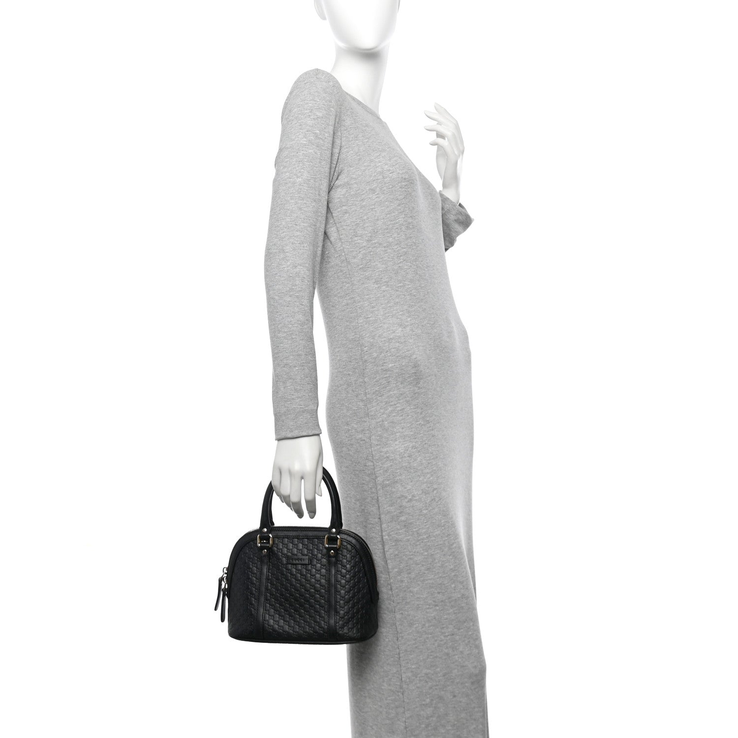 Gucci Microguccissima Mini Dome Bag Black 2 of 14